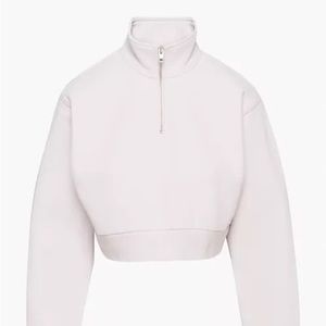 Aritzia Cozy Fleece Perfect 1/4 Zip Sweatshirt